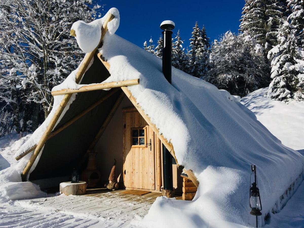Altipik - Lodges Insolites Mont-Saxonnex Exterior photo